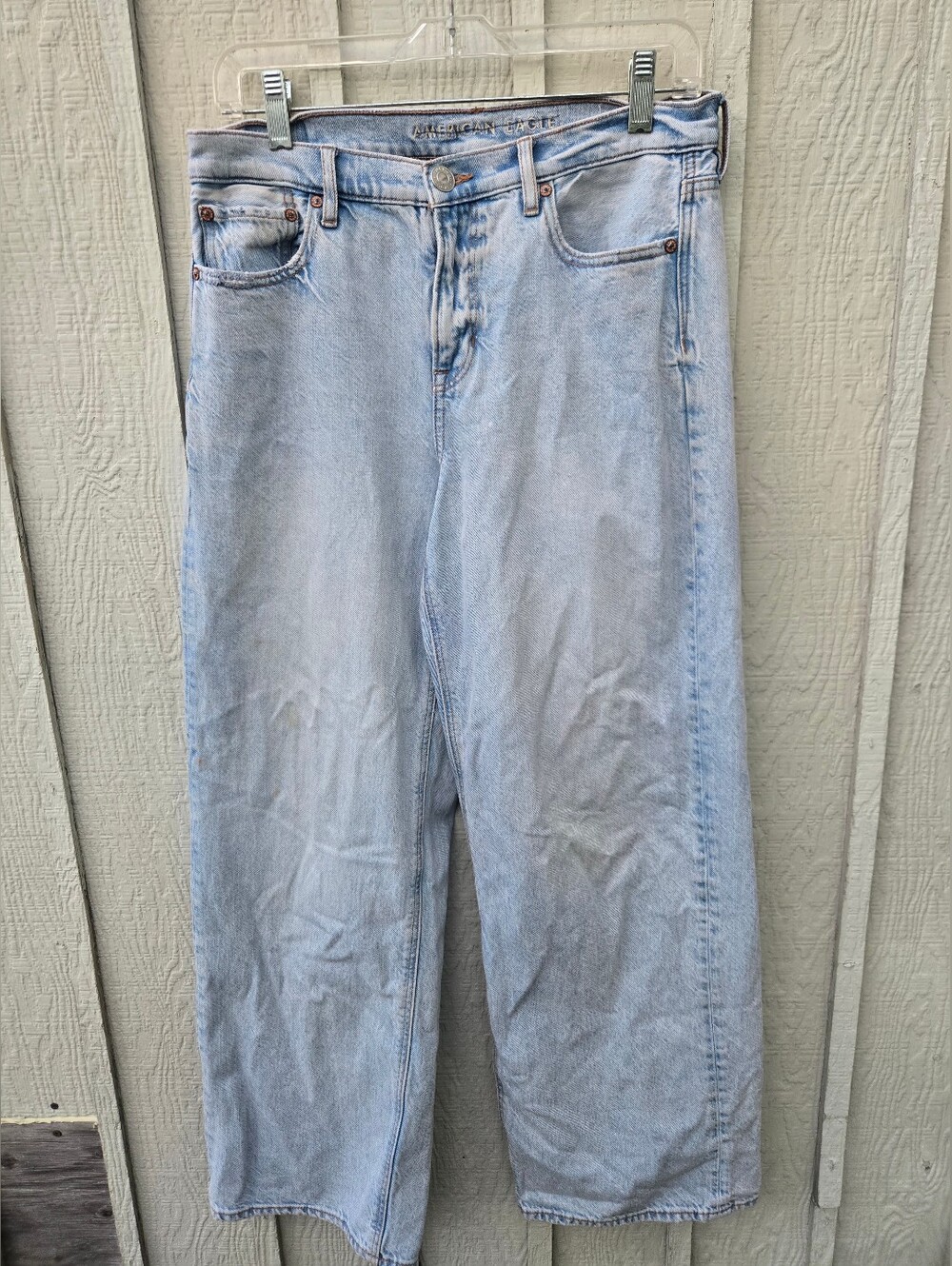 American Eagle '90s Wide Leg Real Good Jeans - Size 10 Regular